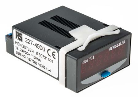 0-731-501 Hengstler 6 Digit, LED, Digital Counter, 7.5kHz, 12 → 24 V dc