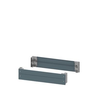 8PQ1021-0BA01 Siemens 8PQ1021 Series RAL 5020 Sheet Steel Base Plate, 200mm H, 1m W for Use with Standard Frame
