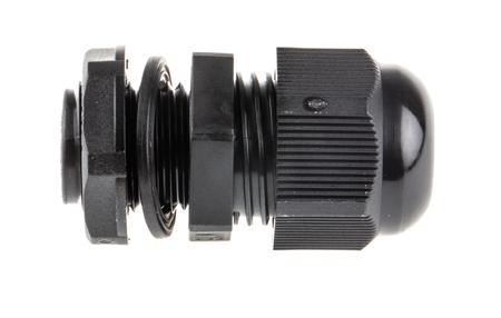 NGM16-BLK HellermannTyton M16 Black Nylon, IP68 Cable Gland With Locknut