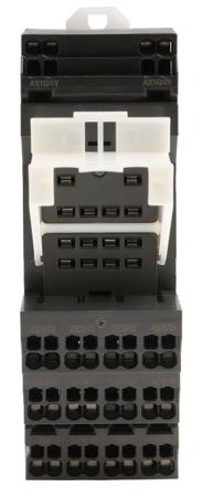 PYF-14-PU Omron MY4 14 Pin 250V ac DIN Rail Relay Socket, for use with MY Series General Purpose Relay