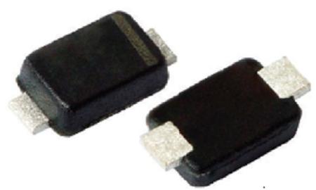 PLZ22B-HG3_A-H Vishay, 21.71V Zener Diode 500 mW SMT 2-Pin MicroSMF (DO-219AC)