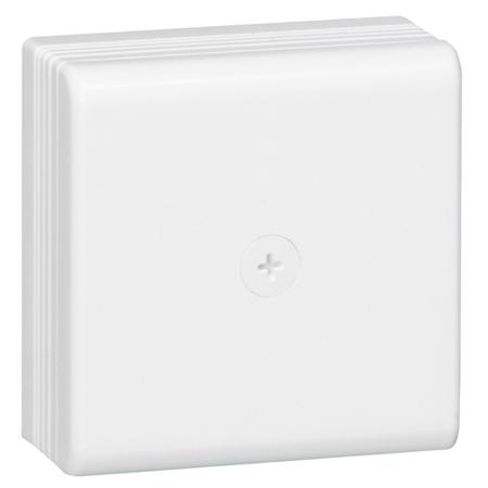 030316 Legrand  Series White Plastic Junction Box, 75 x 75 x 35mm