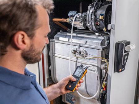 0563-1512 Testo Differential Manometer With 2 Pressure Port/s, Max Pressure Measurement 200mbar