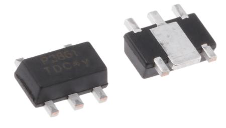 PAM2861CBR DiodesZetex LED Driver IC, 6/40 V dc 1 A 6-Pin SOT-89