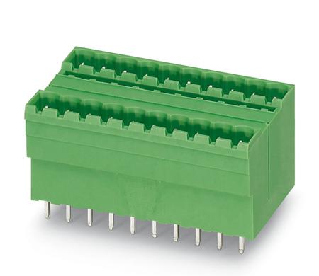 1762949 Phoenix Contact, 5.0mm Pitch, MDSTBV 2.5/12-G1, 12 Way, Pluggable Terminal Block, Header, Solder Termination,