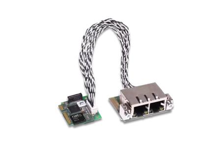 CIFX HPCIE90-RE\F Hilscher 2 Port Mini PCI Express RJ45 Network Card, 100Mbit/s