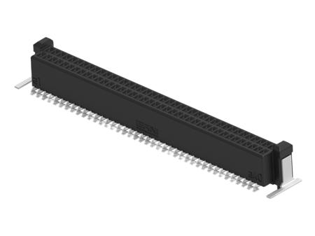 294008-E ERNI ERNI MicroCon Series Vertical Surface Mount PCB Socket, 80-Contact, 2-Row, 0.8mm Pitch, Surface Mount Termination
