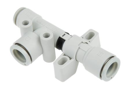 ZH13DLA-08-10-10 SMC Vacuum Generator, 1.3mm nozzle , -48kPa 78L/min, ZH series