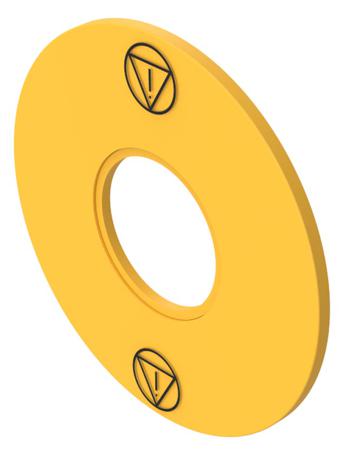 61-9970.9 EAO Legend Plate for Use with 61 Series, EN ISO 13850 E-Stop