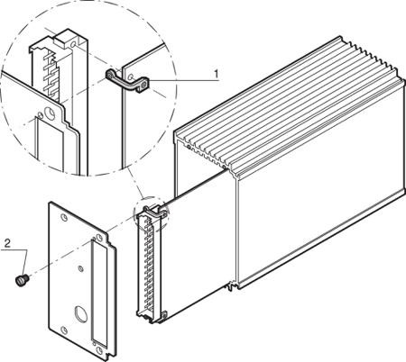 30809700 nVent SCHROFF 30809 Series Bracket for Use with Cassettes, 10 Piece(s), 5.8 x 9.8 x 13.2mm