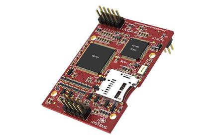 uVGA-III , Graphics Controller 800 x 480pixel, I2C, UART