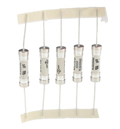 S505H-V-6-3-R Eaton 6.3A T Ceramic Cartridge Fuse, 5 x 20mm