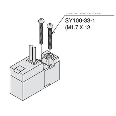 SY100-33-1 SMC SY100 Screw,
