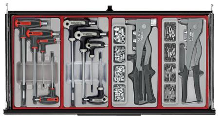 TKS26B1033T Teng Tools 3 Piece Electricians Tool Kit Tool Kit with Trolley