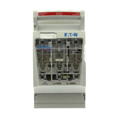 EBH000O3TS5-D Eaton 160A Fuse Holder for 110 x 200mm Fuse, 3P, 690V