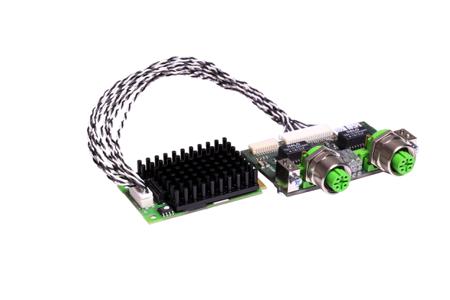 CIFX 90E-RE\ET\F\M12+ML Hilscher 2 Port Mini PCI Express RJ45 Network Card, 100Mbit/s