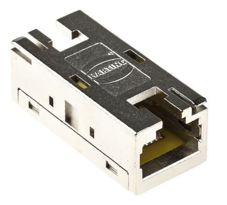 09455451560 HARTING RJ45 Socket/RJ45 Socket Coupler, Cat6, Shielded