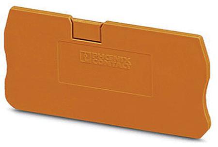 3210304 Phoenix Contact D-PT 1.5/S-MT-0.8 OG Series End Cover for Use with DIN Rail Terminal Blocks