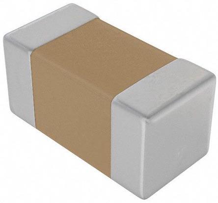 C0603X104K5RACAUTO KEMET 100nF Multilayer Ceramic Capacitor MLCC, 50V dc V, ±10% , SMD