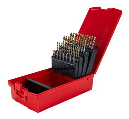 A095202 Dormer 51-Piece Jobber Drill Set for Multi-Material, 6mm Max, 1mm Min