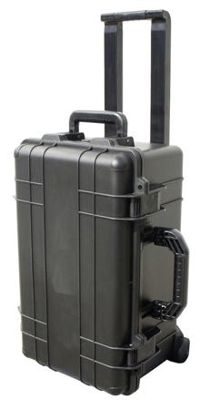 124-6582 RS PRO Waterproof Plastic Equipment case With Wheels, 626 x 492 x 305mm
