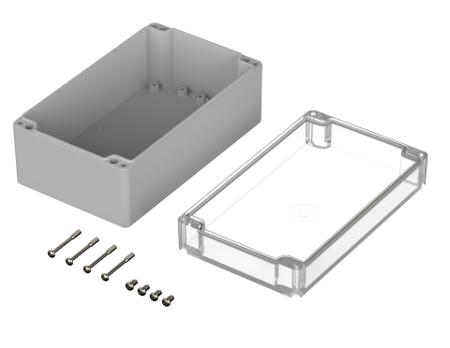 02237100 Bopla Euromas, Polycarbonate General Purpose Enclosure, IP66, 200 x 120 x 90mm