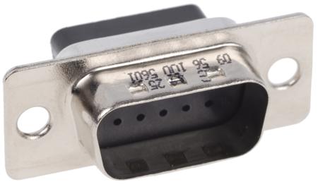 09561005601 HARTING 15 Way Cable Mount D-sub Connector Plug, 2.29mm Pitch