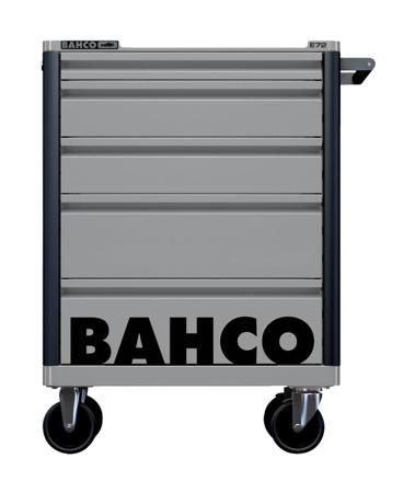 1472K5GREY Bahco 5 Shelf Trolley, 952 x 510 x 782mm, 30kg Load