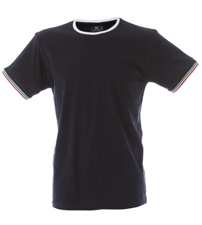 989170-XL-NAVY JRC Navy 100% Cotton Short Sleeve T-Shirt, UK- XL, EUR- XL