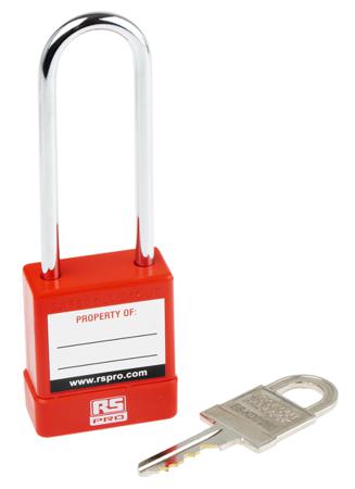 175-1181 Steel Shackle - Large - Key Different