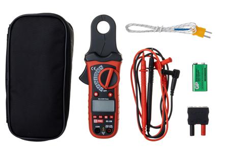 146-9131 RS PRO Clamp Meter, 80A dc, Max Current 80A ac CAT III 600V With RS Calibration