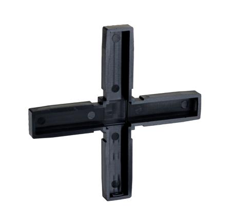 274-1117 RS PRO 4-Way Connector Flat Square Tube Connector, Strut Profile 25 mm