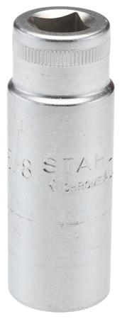 02420036 STAHLWILLE 3/8 in Drive 5/8in Deep Socket, 12 point, 60 mm Overall Length