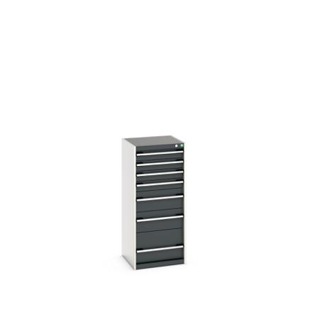 40010119-19V Bott 7 Cabinet, Steel, 1200mm x 525mm x 525mm, Anthracite Grey, Light Grey