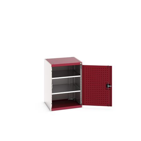 40019163-24V Bott 1 Door Sheet Steel Floor Standing Cupboard, 650 X 650 X 900mm