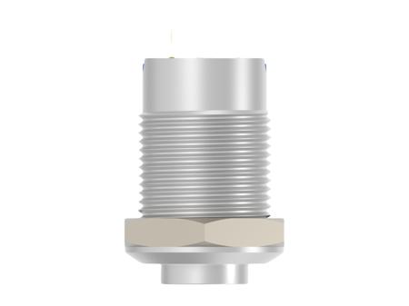 AV1210E324R04 TE Connectivity AV12 Series Illuminated Push Button Switch, Momentary, Threaded, 9mm Cutout, SPST, Red LED, 24V, IP67