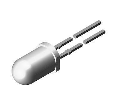 VLHW5100 5MM LED WHITE ULTRABRIGHT CLEAR-e3