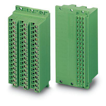 2285603 Phoenix Contact 5, FRONT-SFL 2 Series Terminal Strip, 48-Way, 4A, 30 → 12 AWG Wire, Screw Termination