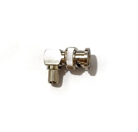 246-9470 RS PRO, Plug Cable Mount BNC Connector, 75Ω, Crimp Termination, Right Angle Body