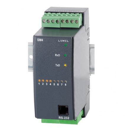 SM4 11008 Sifam Tinsley SM4 Series I/O module for Use with SCADA, 253 V Supply, OC Output, RS485 Input