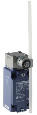 XCKJ10559H29 Telemecanique Sensors XCKJ Series Rod Limit Switch, NO/NC, IP66, SPDT, Zinc Alloy Housing, 240V ac Max, 10A Max