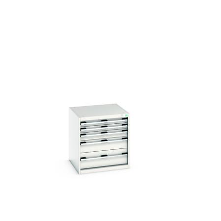 40019027-16V Bott 5 Cabinet, Steel, 700mm x 650mm x 650mm, Light Grey