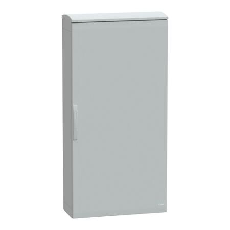 NSYPLAT1573G Schneider Electric Thalassa Series Fibreglass Reinforced Polyester Single-Door-Door Floor Standing Enclosure, Opaque
