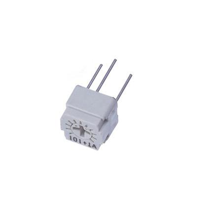 FT-63ETV501 Through Hole Trimmer Potentiometer 0.5W Top Adjust Nidec Components