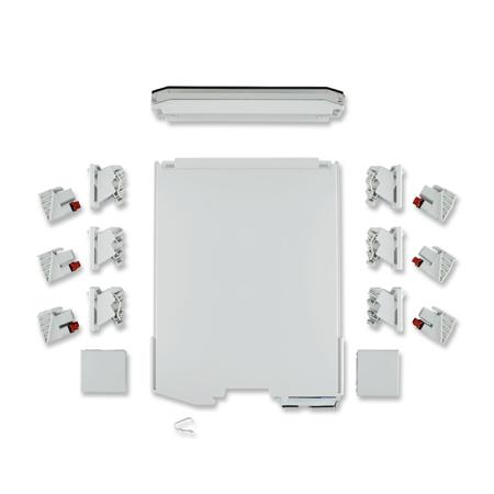 1342856 Phoenix Contact ICS25 Series DIN Rail Housing Set for Use with For Mounting On A DIN Rail