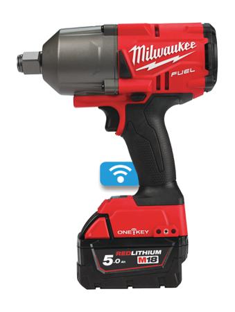 M18ONEFHIWF34-502X Milwaukee 3/4 in 18V5Ah Cordless Impact Wrench