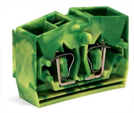 264-337 WAGO 264 Series Terminal Block, 4-Way, 24A, 28 → 12 AWG Wire, Cage Clamp Termination