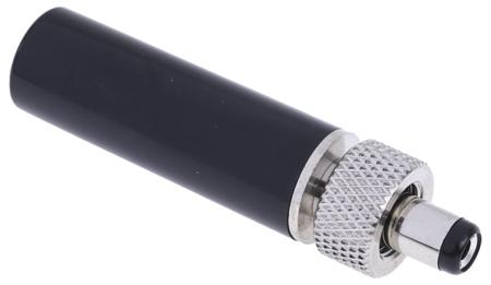 487-820 RS PRO DC Plug Rated At 5.0A, 12.0 V, Cable Mount, length 40.4mm, Nickel