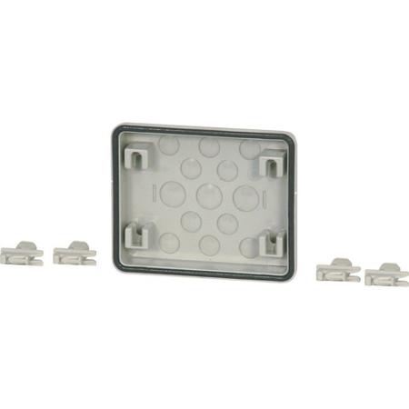 017898 FL2-2 Eaton xEnergy Safety Ci Series Plastic Mounting Plate, 23mm H, 142mm W, 115mm L for Use with 187.5 mm Enclosure,