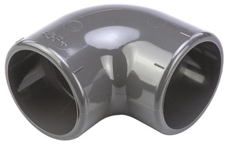 721101109 Georg Fischer 90° PVC-U Elbow, 1-1/4in x 1-1/4in, L.49mm